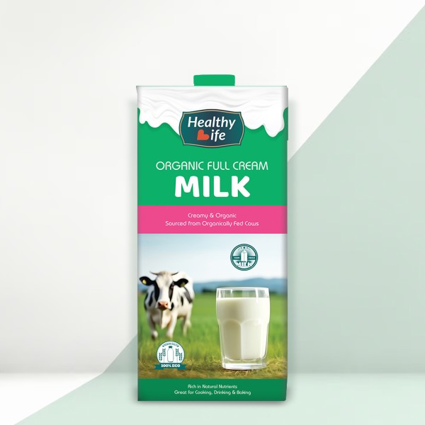 Healthylife Organic Full Cream Milk