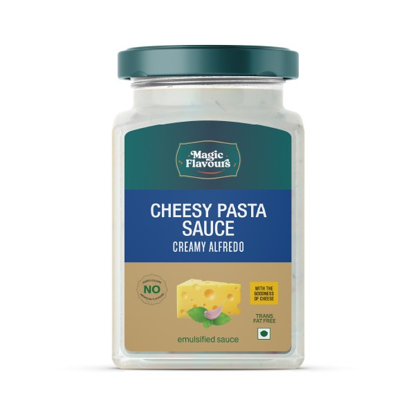 CHEESY PASTA SAUCE CREAMY ALFREDO